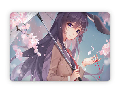 Anime Town Creations MacBook Bunny Girl Senpai Mai Sakurajima Pro 16" (A2485) Skins - Anime Rascal Does Not Dream of Bunny Girl Senpai MacBook Skin