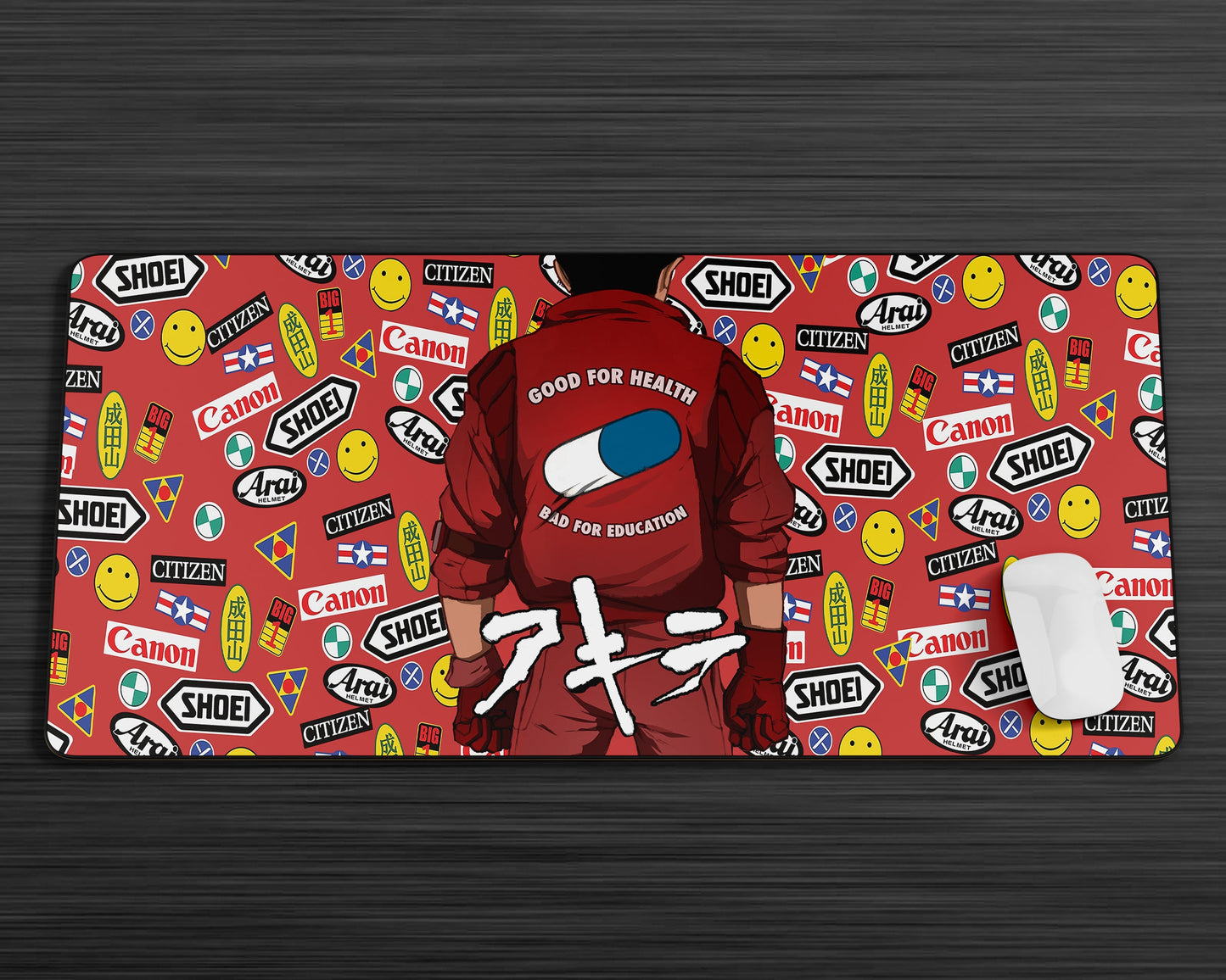 Anime Town Creations Mouse Pad Akira Classic Biker Gaming Mouse Pad Accessories - Anime Akira Gaming Mouse Pad