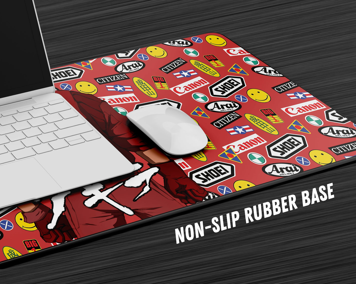 Anime Town Creations Mouse Pad Akira Classic Biker Gaming Mouse Pad Accessories - Anime Akira Gaming Mouse Pad