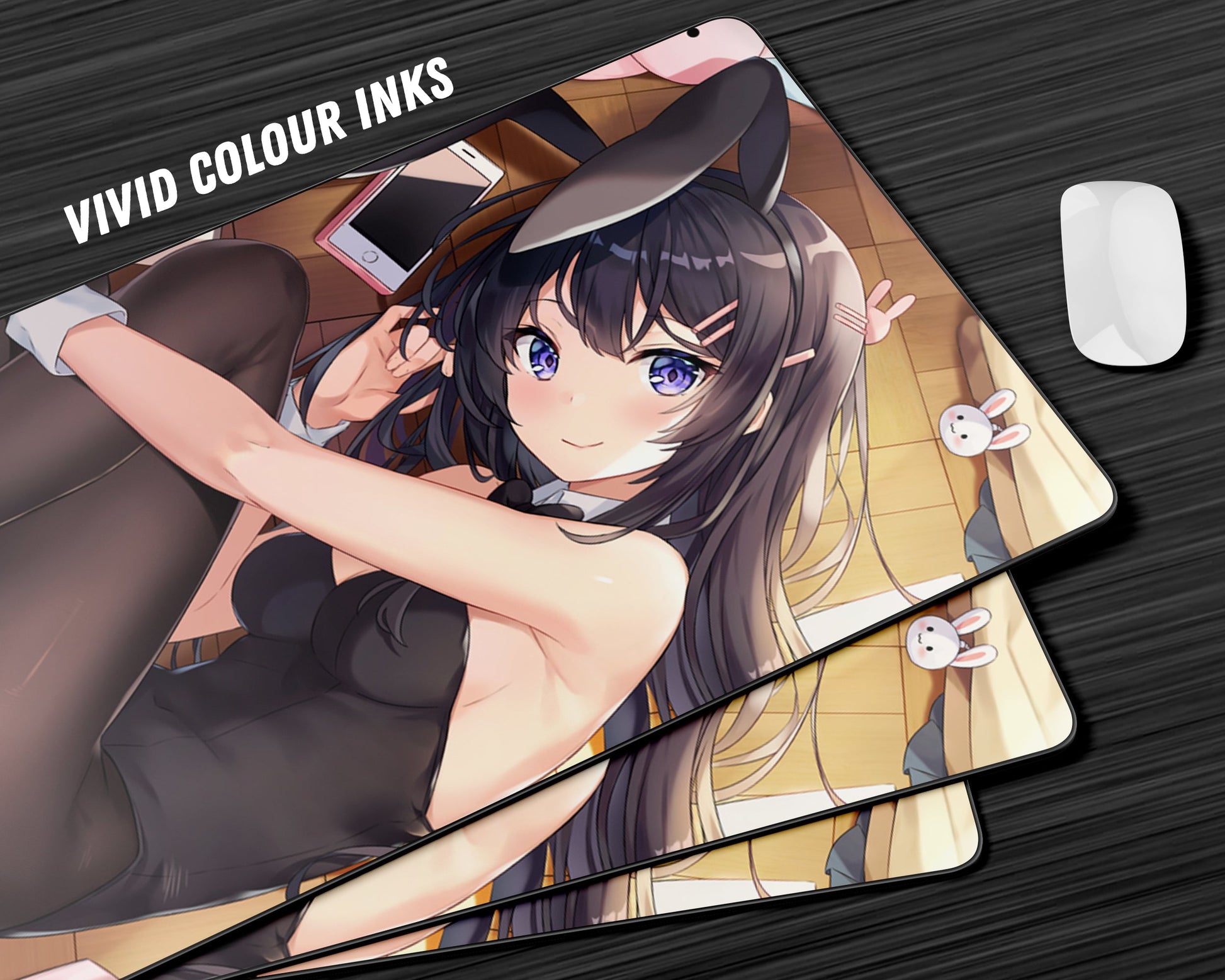 Anime Town Creations Mouse Pad Bunny Girl Senpai Hot Gaming Mouse Pad Accessories - Anime Rascal Does Not Dream of Bunny Girl Senpai Gaming Mouse Pad