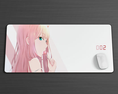 Anime Town Creations Mouse Pad Zero Two Gaming Mouse Pad Accessories - Anime Darling in the Franxx Gaming Mouse Pad