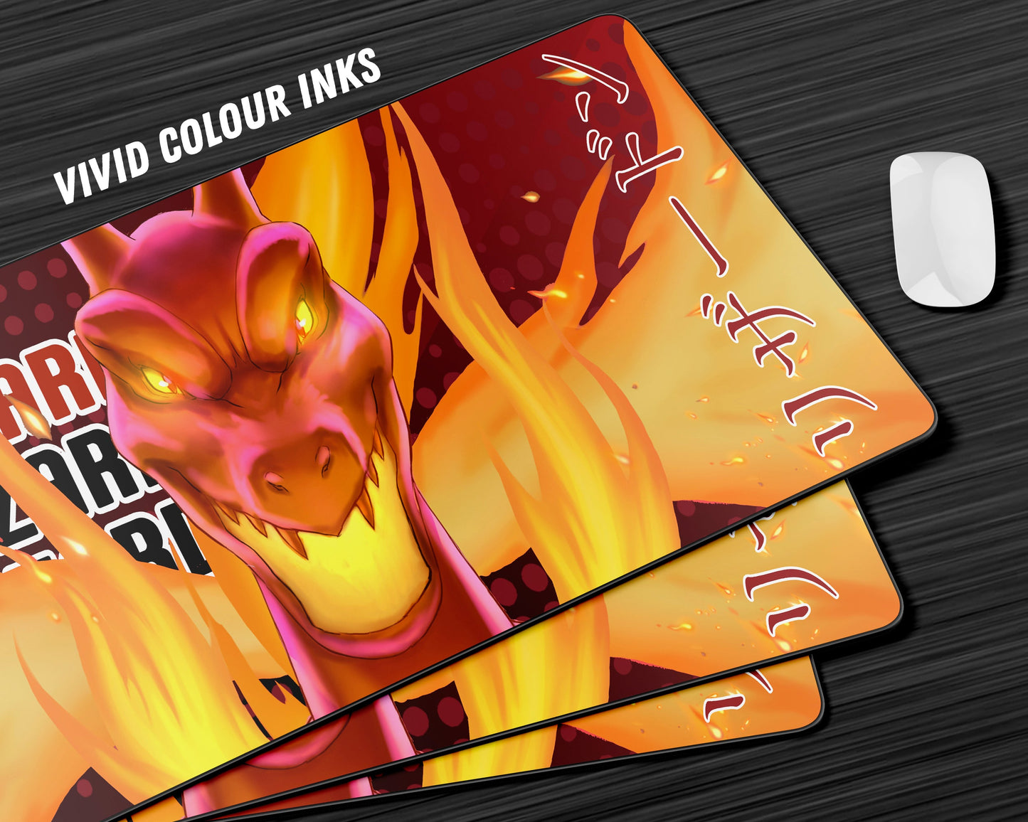 Anime Town Creations Mouse Pad Pokemon Charizard Gaming Mouse Pad Accessories - Anime Pokemon Gaming Mouse Pad