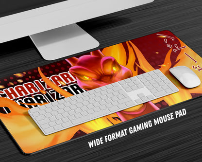 Anime Town Creations Mouse Pad Pokemon Charizard Gaming Mouse Pad Accessories - Anime Pokemon Gaming Mouse Pad