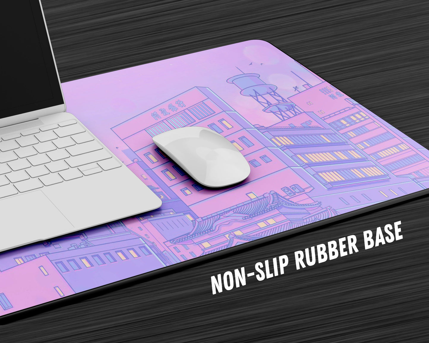Anime Town Creations Mouse Pad Sailor Moon Pastel City Gaming Mouse Pad Accessories - Anime Bleach Gaming Mouse Pad