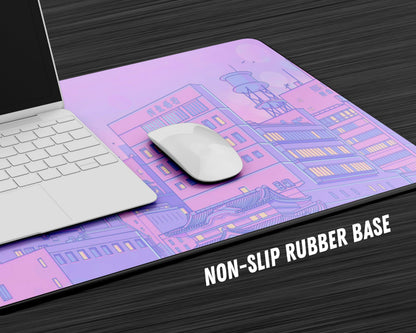 Anime Town Creations Mouse Pad Sailor Moon Pastel City Gaming Mouse Pad Accessories - Anime Bleach Gaming Mouse Pad