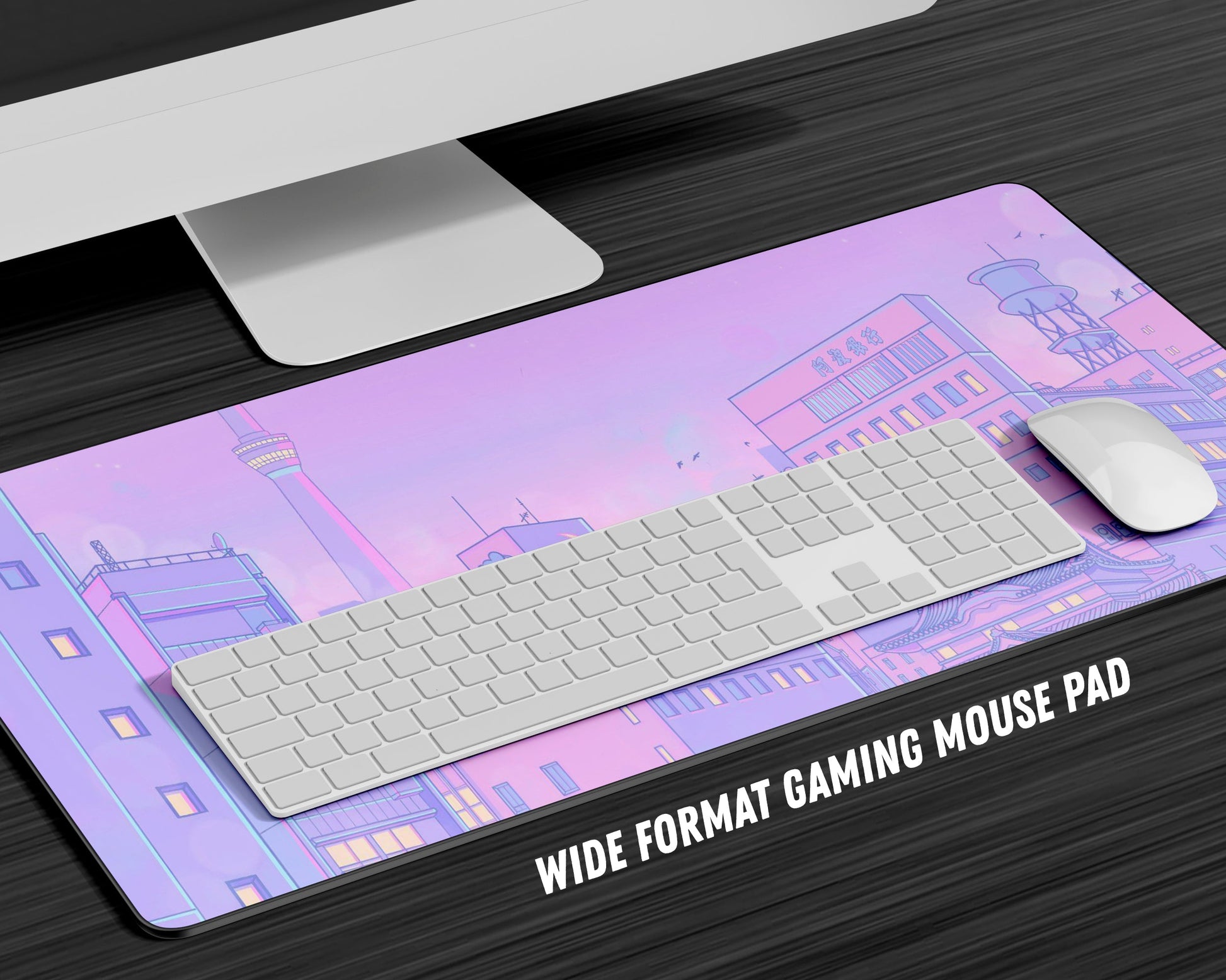 Anime Town Creations Mouse Pad Sailor Moon Pastel City Gaming Mouse Pad Accessories - Anime Bleach Gaming Mouse Pad