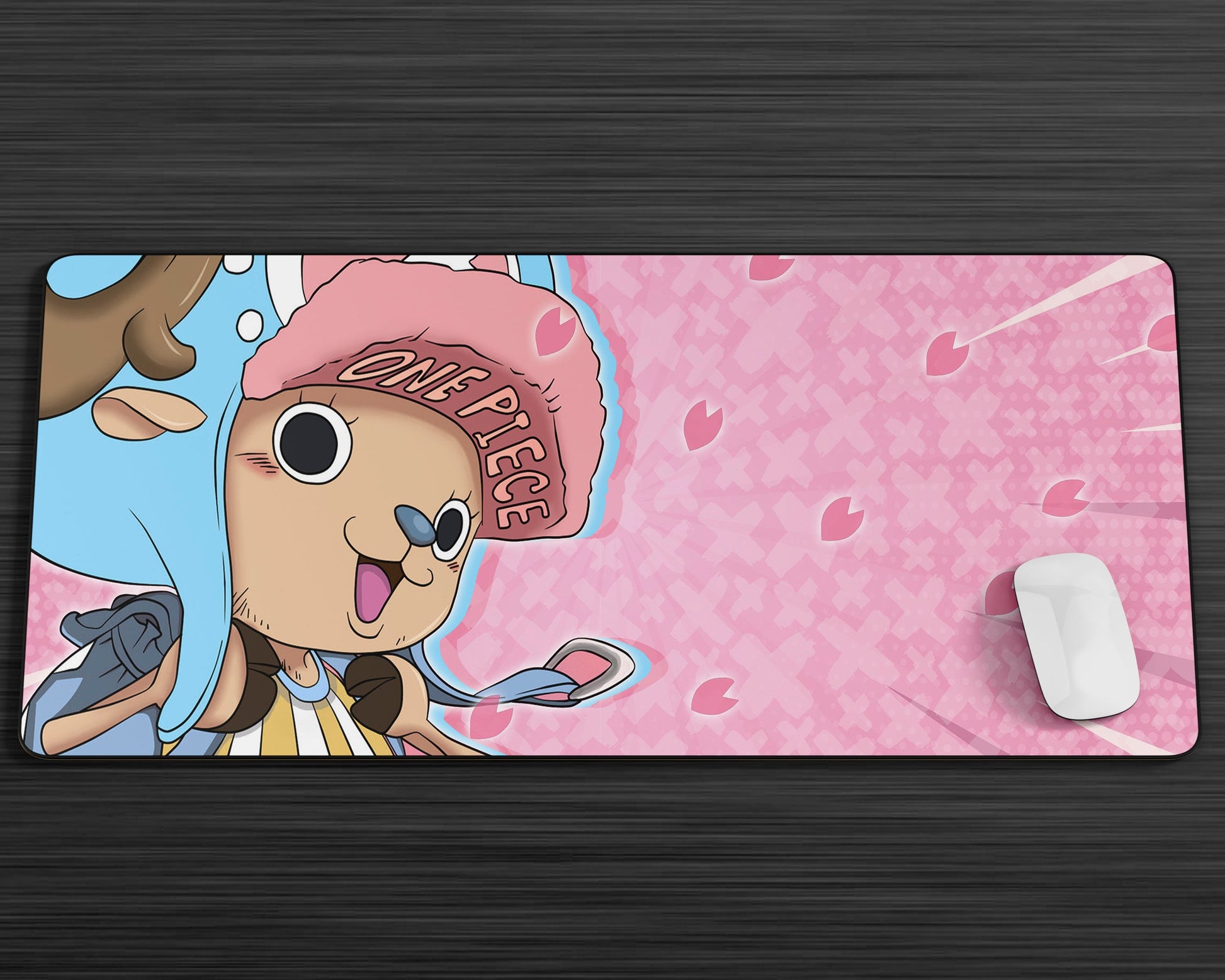 Anime Town Creations Mouse Pad One Pice Cute Chopper Pink Gaming Mouse Pad Accessories - Anime One Piece Gaming Mouse Pad