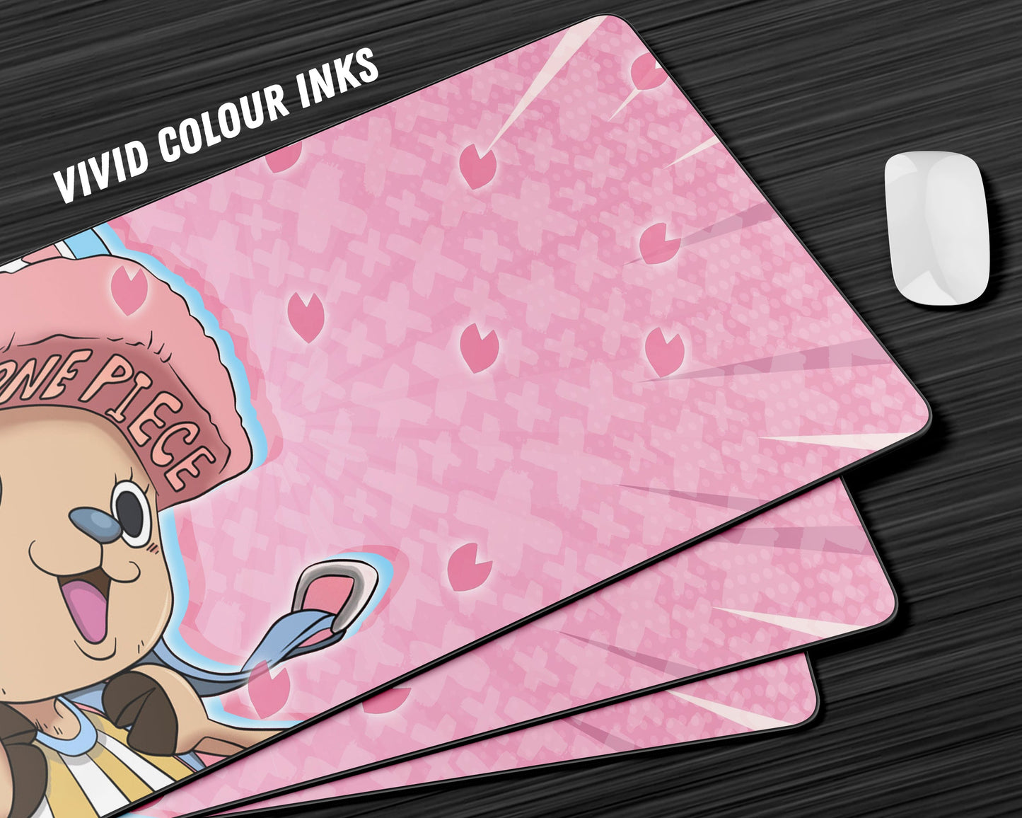 Anime Town Creations Mouse Pad One Pice Cute Chopper Pink Gaming Mouse Pad Accessories - Anime One Piece Gaming Mouse Pad
