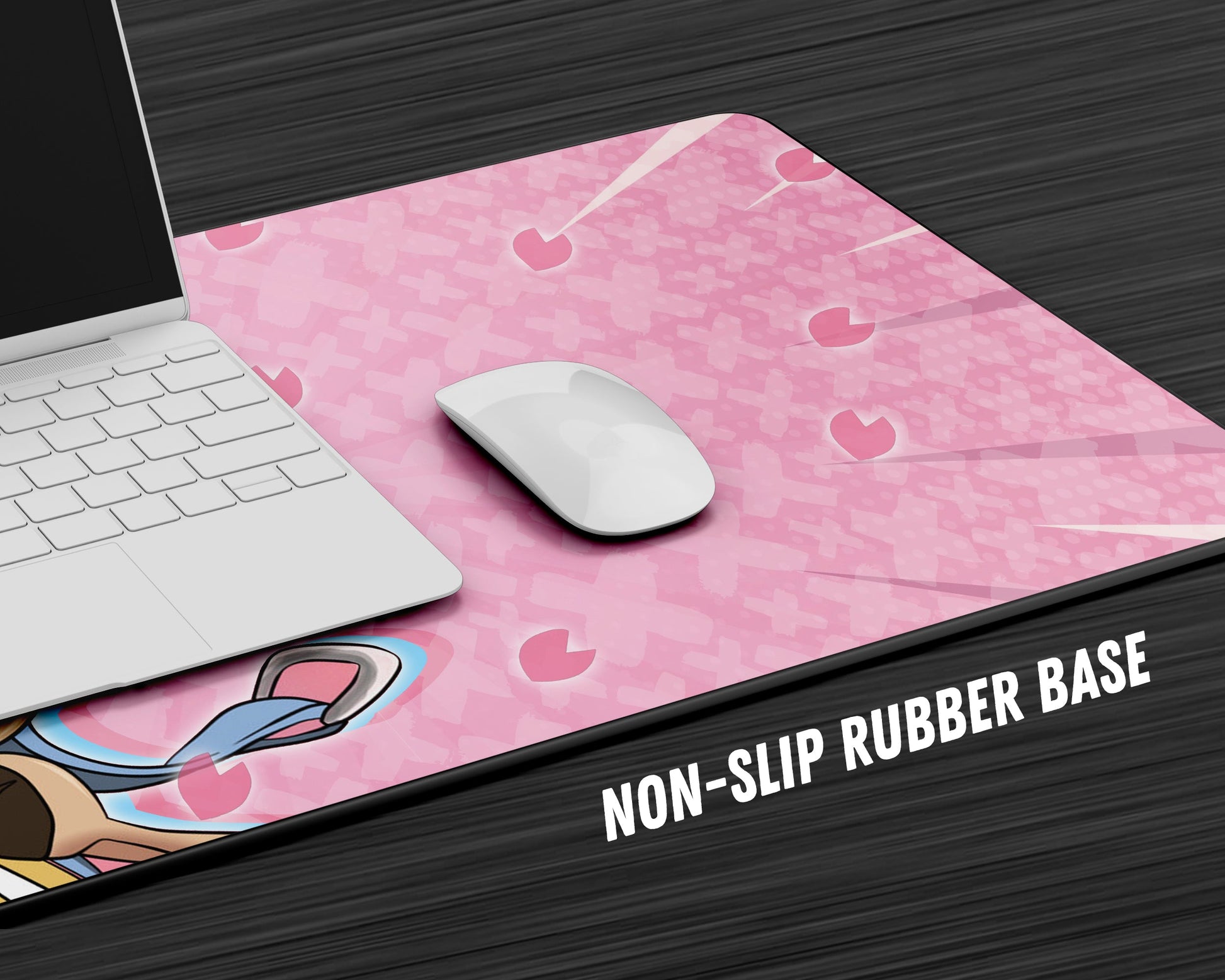 Anime Town Creations Mouse Pad One Pice Cute Chopper Pink Gaming Mouse Pad Accessories - Anime One Piece Gaming Mouse Pad