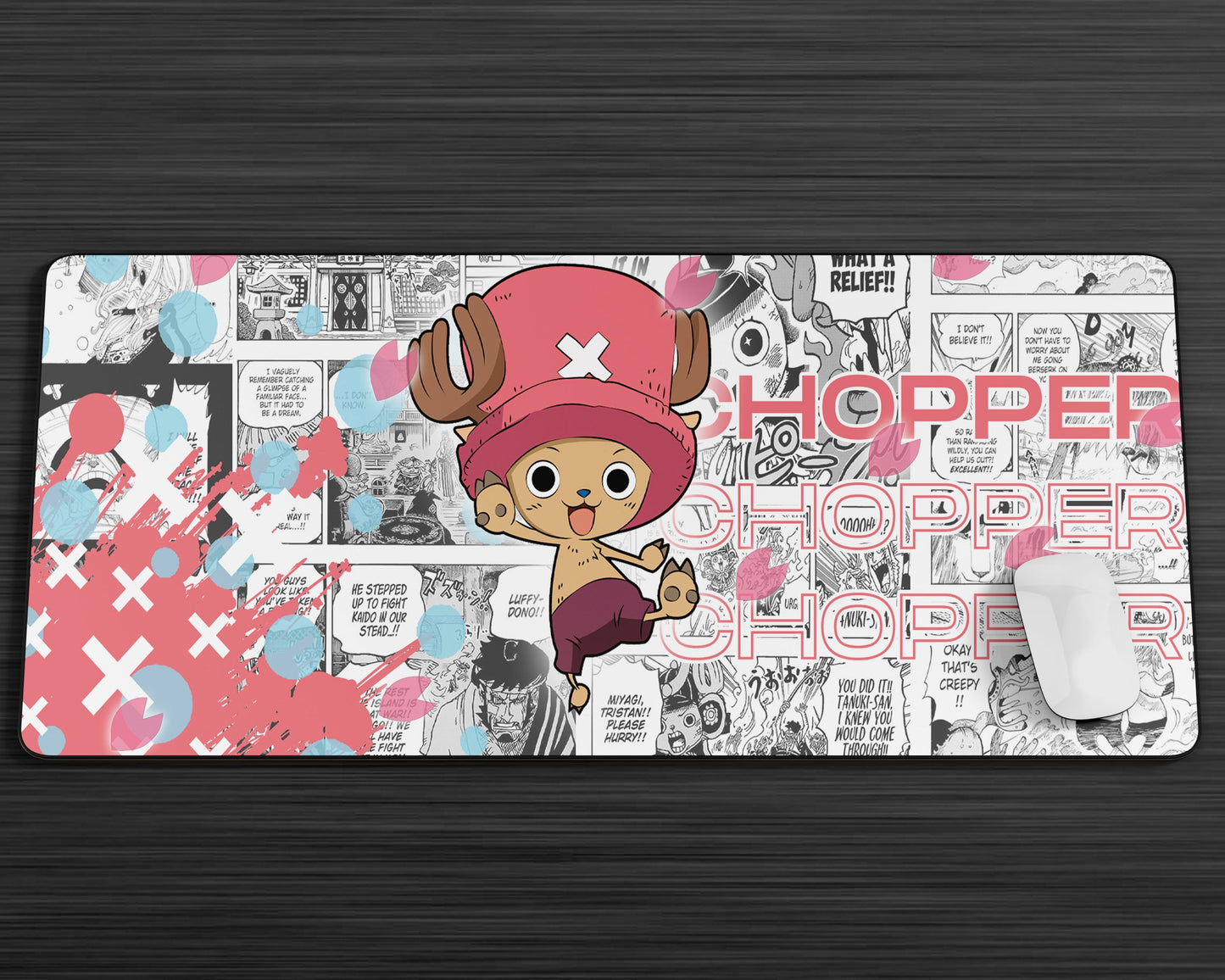 Anime Town Creations Mouse Pad One Pice Chopper Manga Gaming Mouse Pad Accessories - Anime One Piece Gaming Mouse Pad