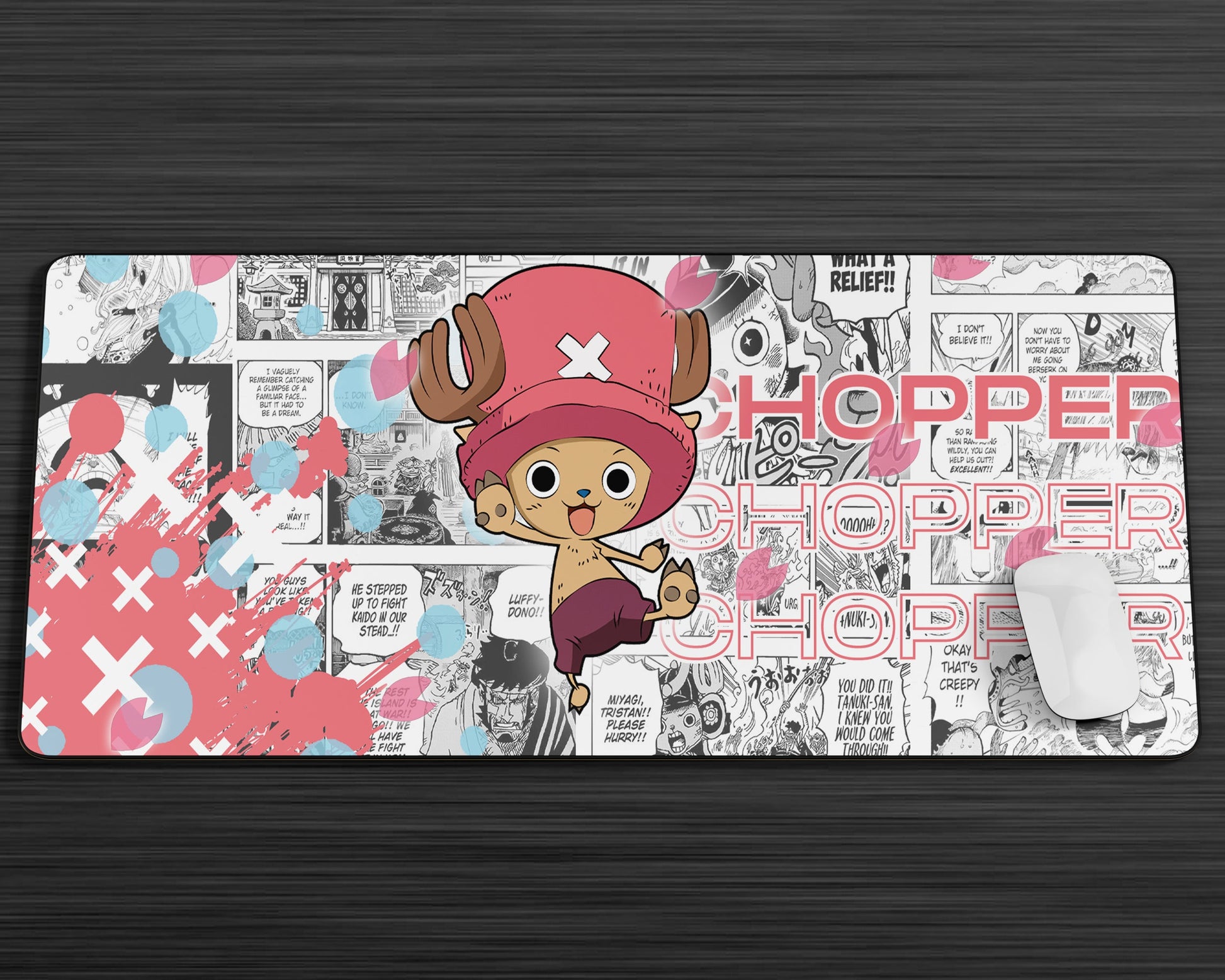 Anime Town Creations Mouse Pad One Pice Chopper Manga Gaming Mouse Pad Accessories - Anime One Piece Gaming Mouse Pad