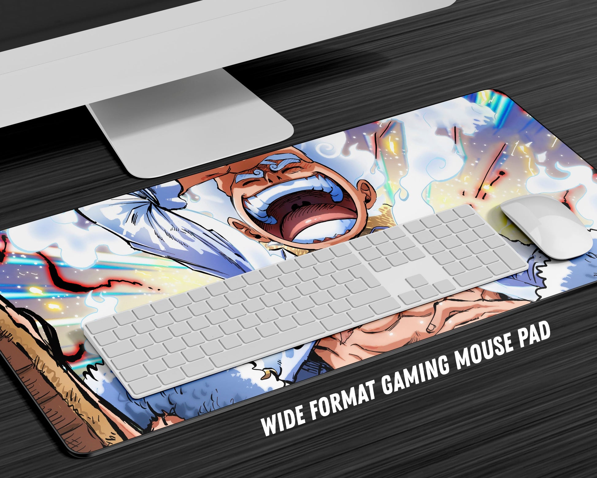 Anime Town Creations Mouse Pad One Piece Luffy Gear 5 Awakening Gaming Mouse Pad Accessories - Anime One Piece Gaming Mouse Pad