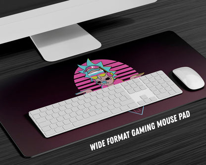 Anime Town Creations Mouse Pad Rick and Morty Schwifty Gaming Mouse Pad Accessories - Anime Rick and Morty Gaming Mouse Pad