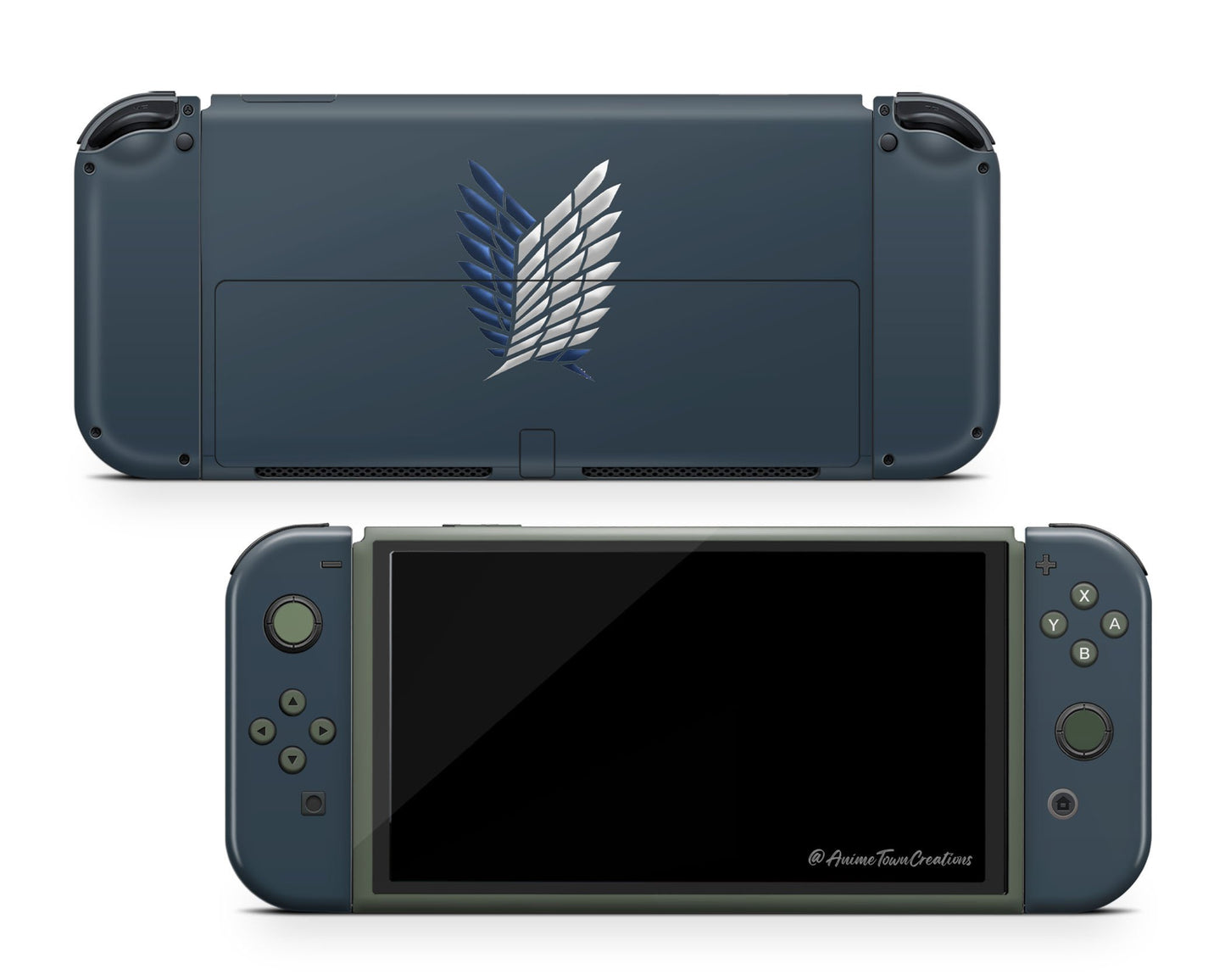 Attack on Titan Levi Ackerman Minimalist Switch OLED Skin