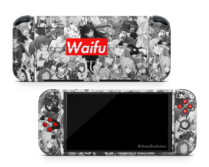Waifu Switch OLED Skin