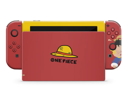 Nintendo Nintendo Switch Luffy One Piece Vinyl only  Skin Sticker - Anime Vinyl
