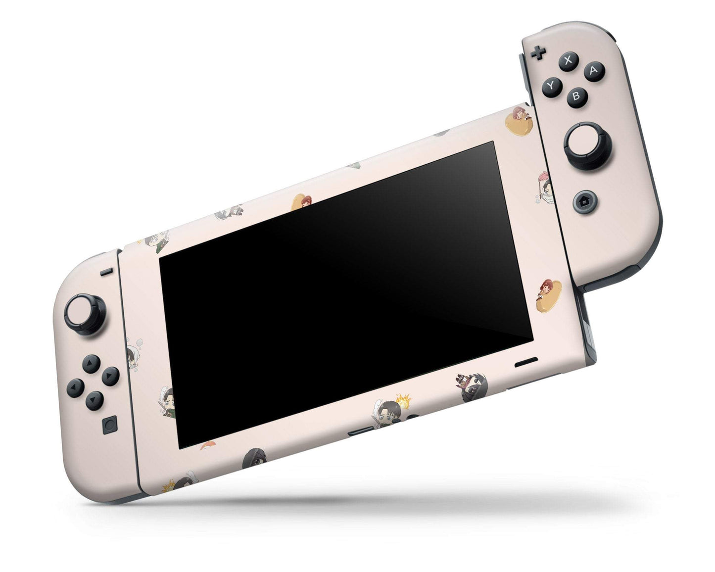 Nintendo Nintendo Switch Cute Attack On Titan Chibi Vinyl only Skins - Anime Attack on Titan Skin