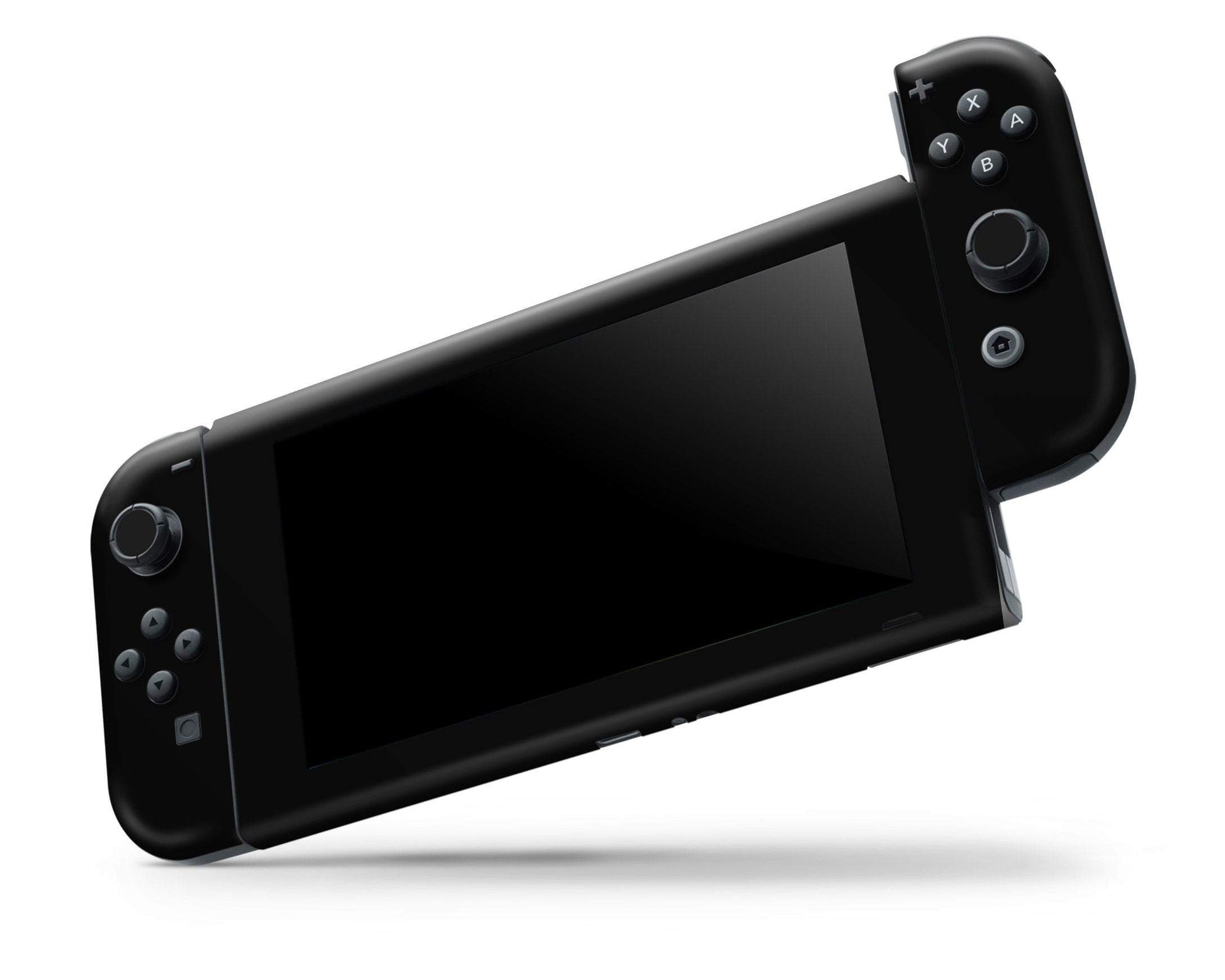 Anime Town Creations Nintendo Switch Idiot Baka Black Vinyl +Tempered Glass Skins - Art Quotes Skin