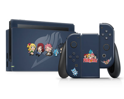 Anime Town Creations Nintendo Switch Fairy Tail Chibi Wizards Vinyl only Skins - Anime Fairy Tail Skin