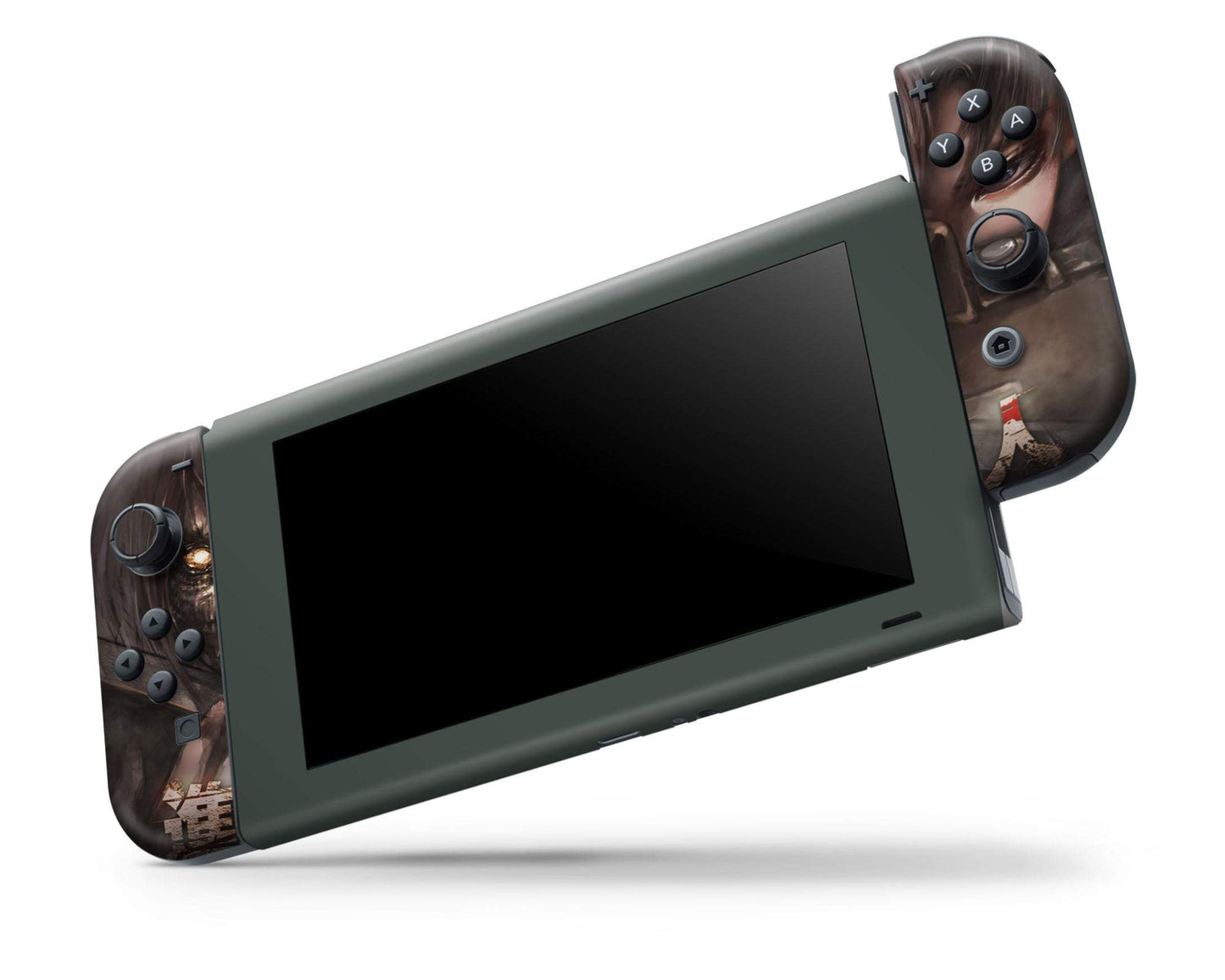 Attack on Titan Eren & Levi Artistic Nintendo Switch Skin