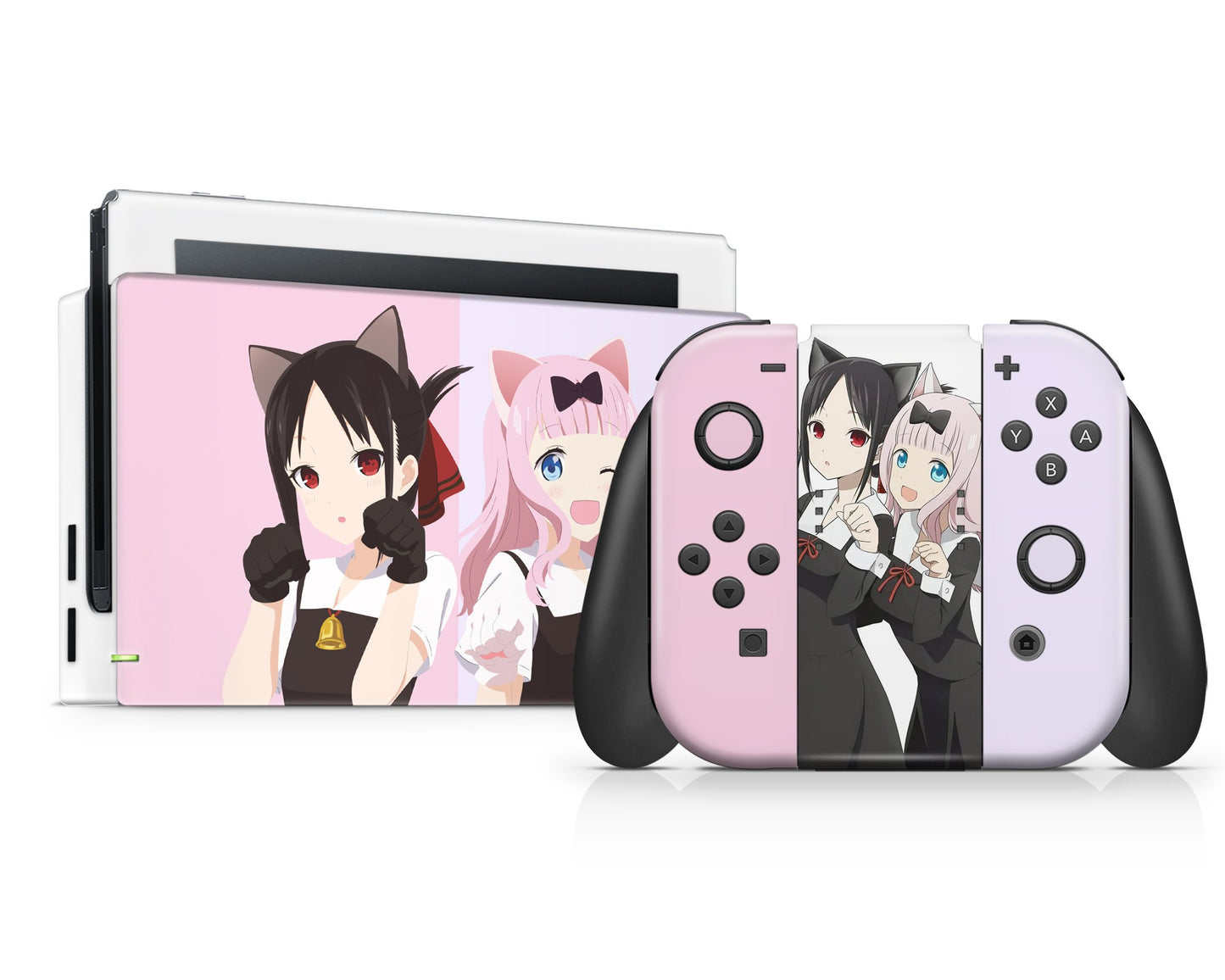 Anime Town Creations Nintendo Switch Love Is War Kaguya-Sama Vinyl +Tempered Glass Skins - Anime Love Is War Skin