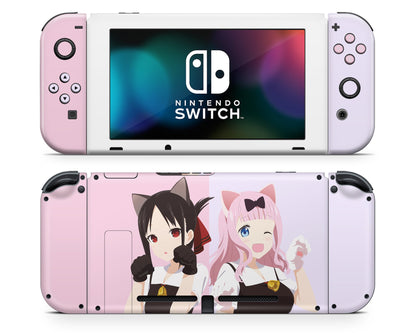 Love Is War Kaguya-Sama Nintendo Switch Skin
