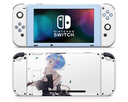 Re:Zero Rem Nintendo Switch Skin