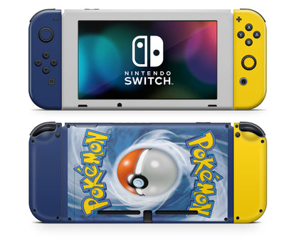 Pokemon Card Nintendo Switch Skin