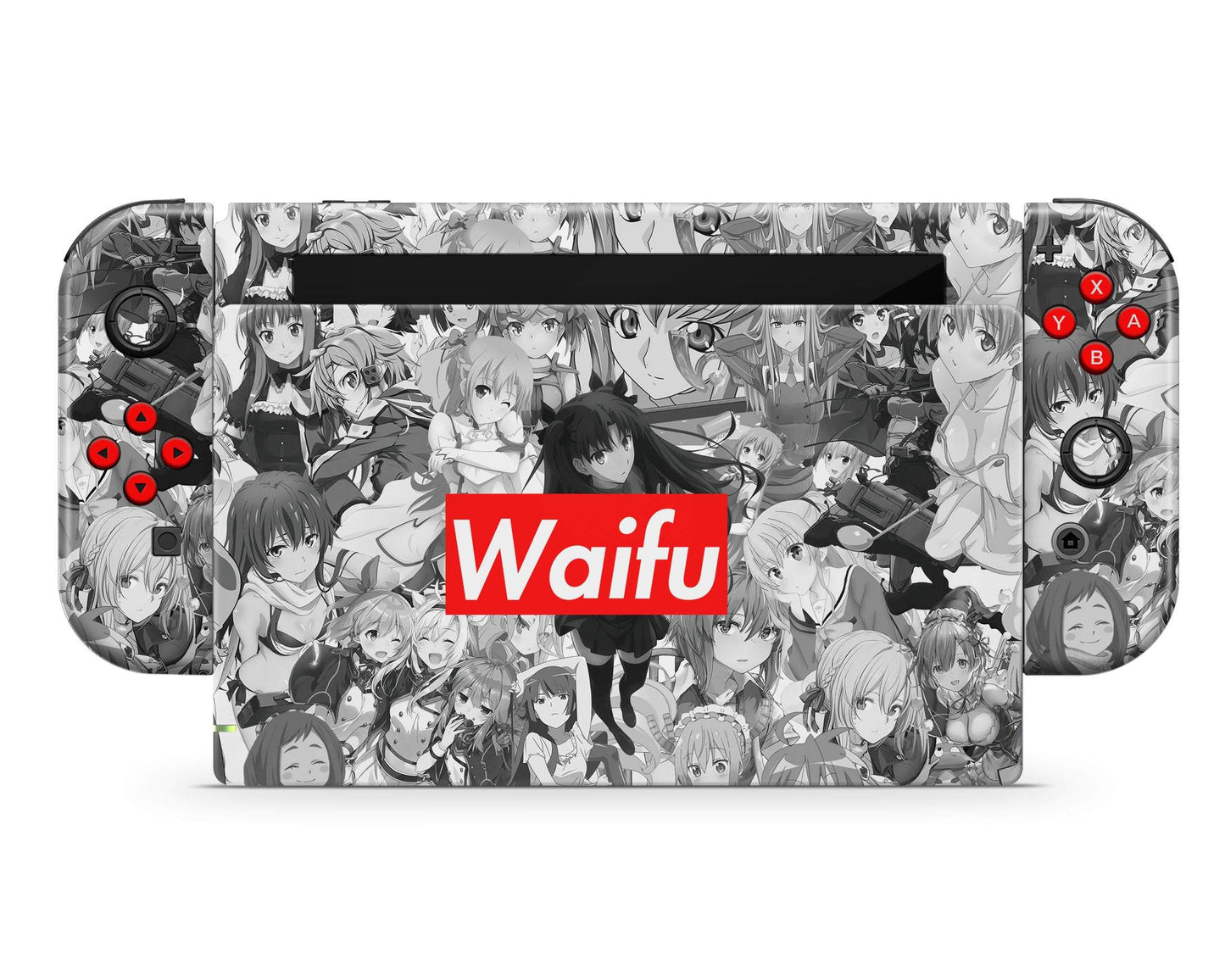 Anime Town Creations Nintendo Switch Waifu Manga Vinyl only Skins - Anime 18+ Skin