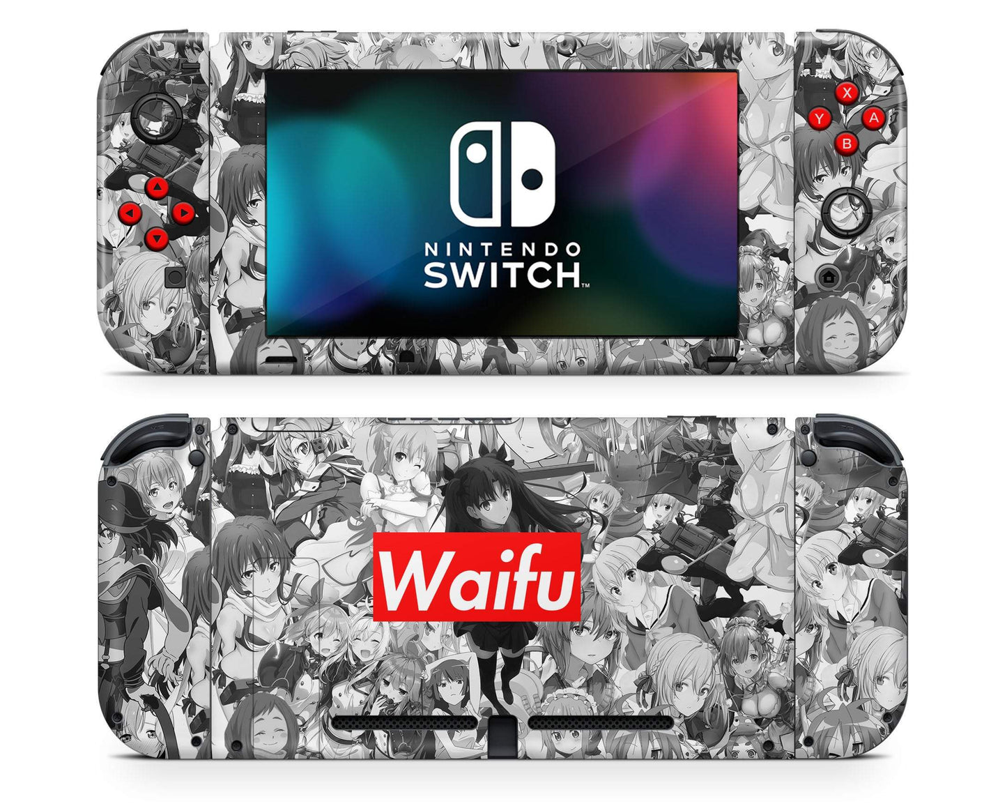Waifu Manga Nintendo Switch Skin