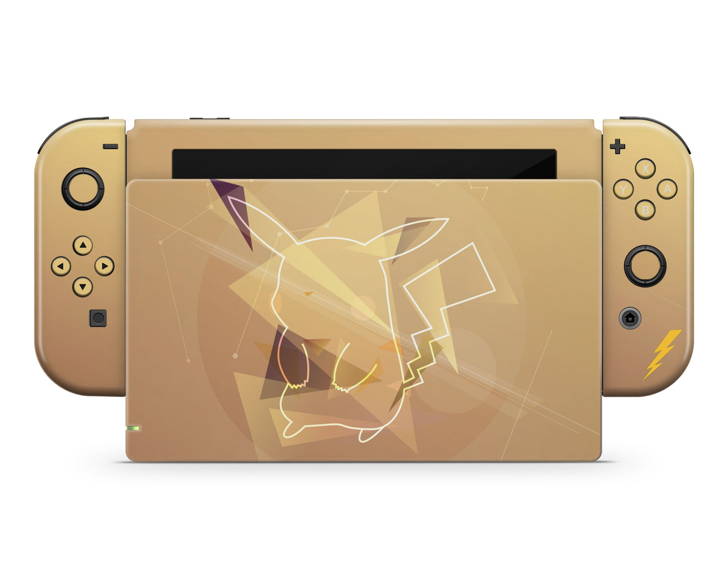 Anime Town Creations Nintendo Switch Pokemon Pikachu Lightning Vinyl only Skins - Anime Pokemon Switch Skin