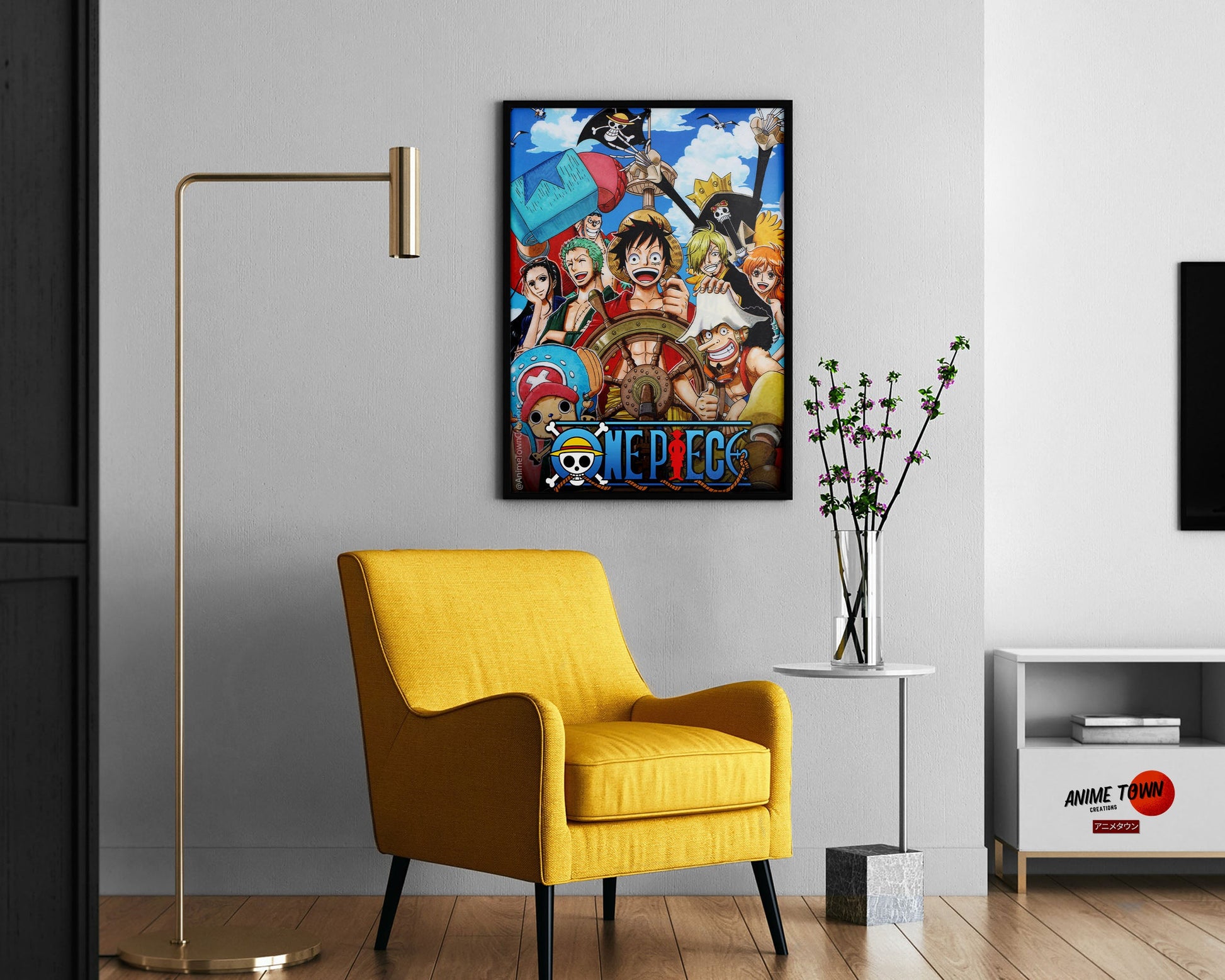 Anime Town Creations Poster One Piece Squad 11" x 17" Home Goods - Anime One piece Poster