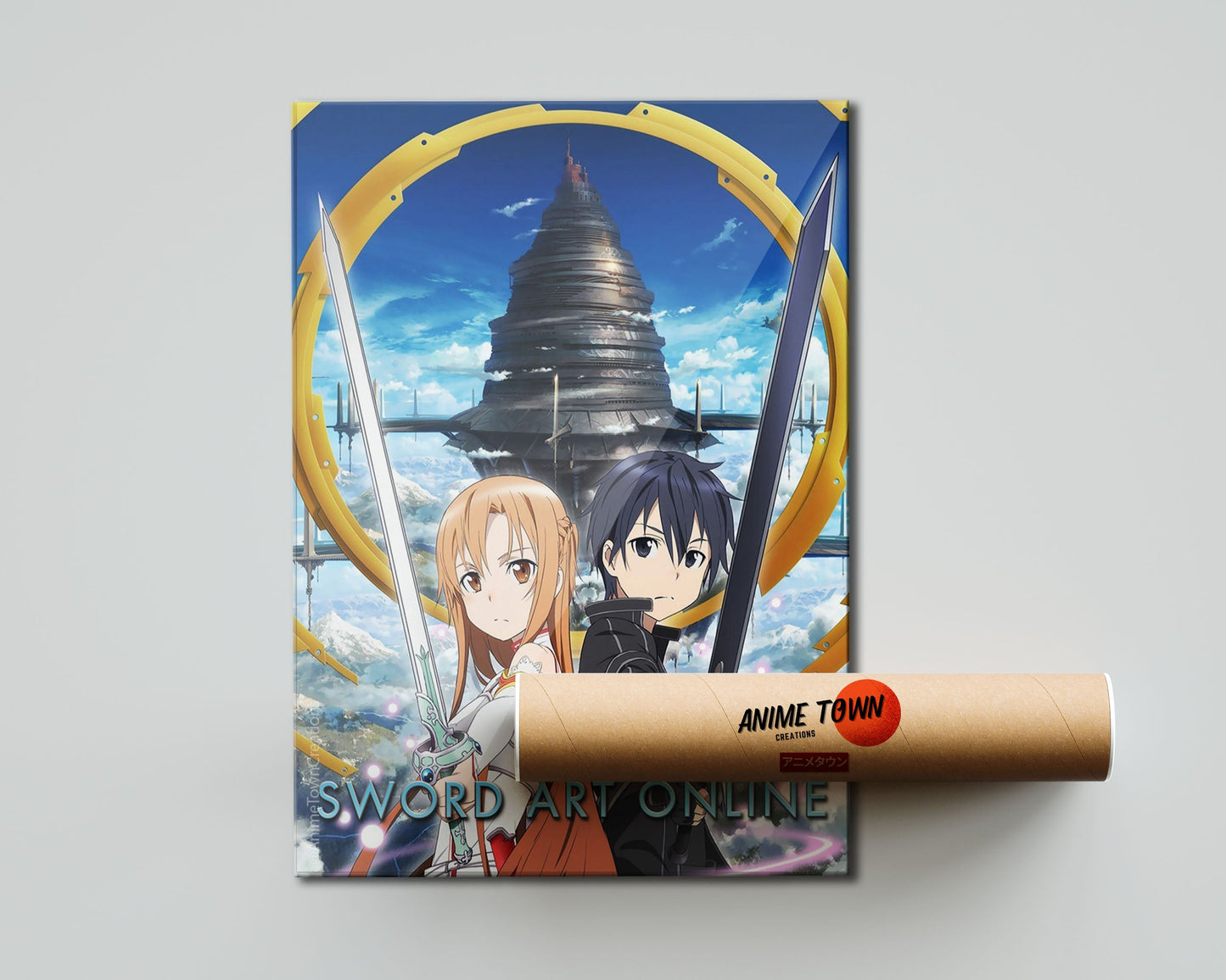 Anime Town Creations Poster Sword Art Online 5" x 7" Home Goods - Anime Spy x Family Poster