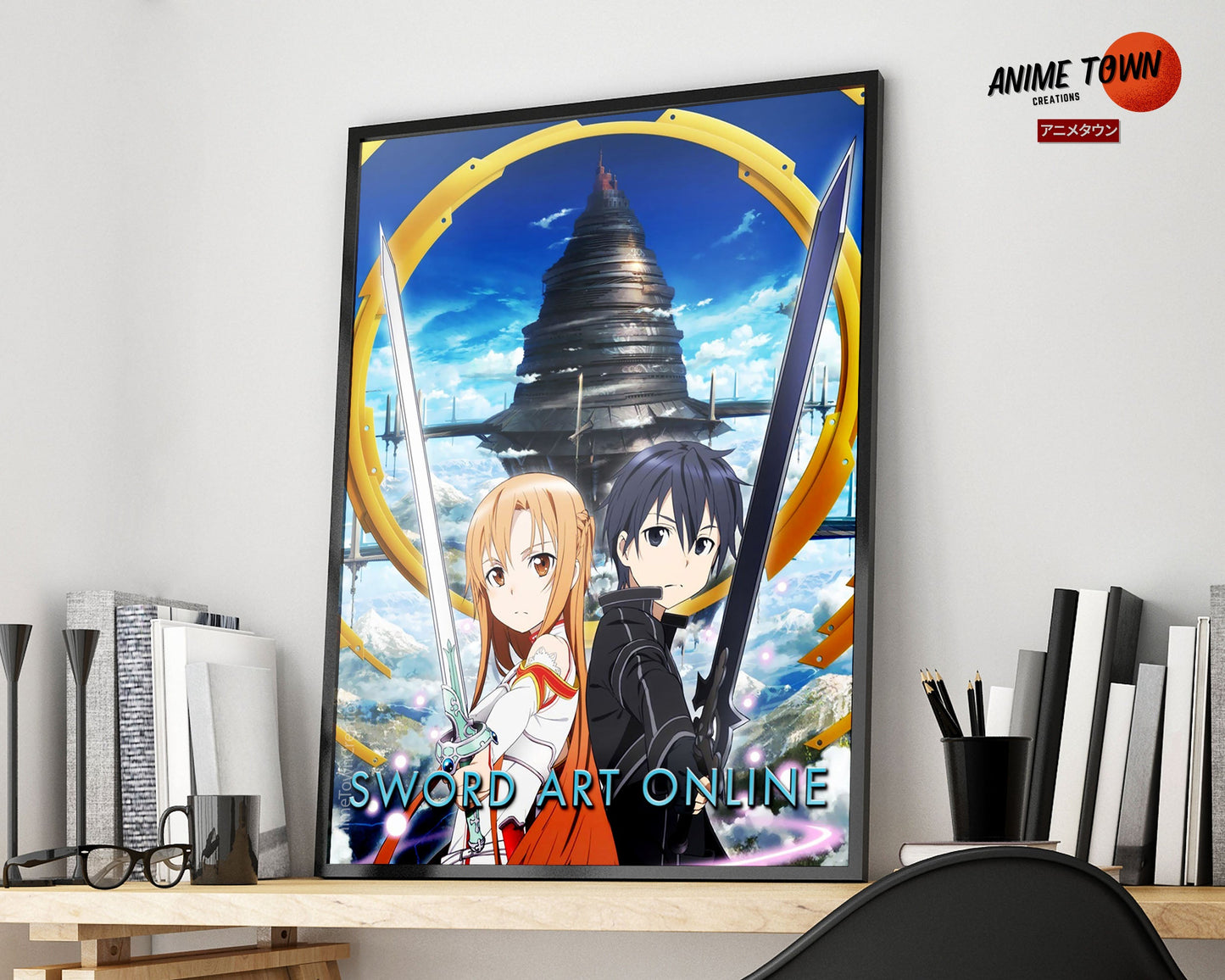 Anime Town Creations Poster Sword Art Online 5" x 7" Home Goods - Anime Spy x Family Poster