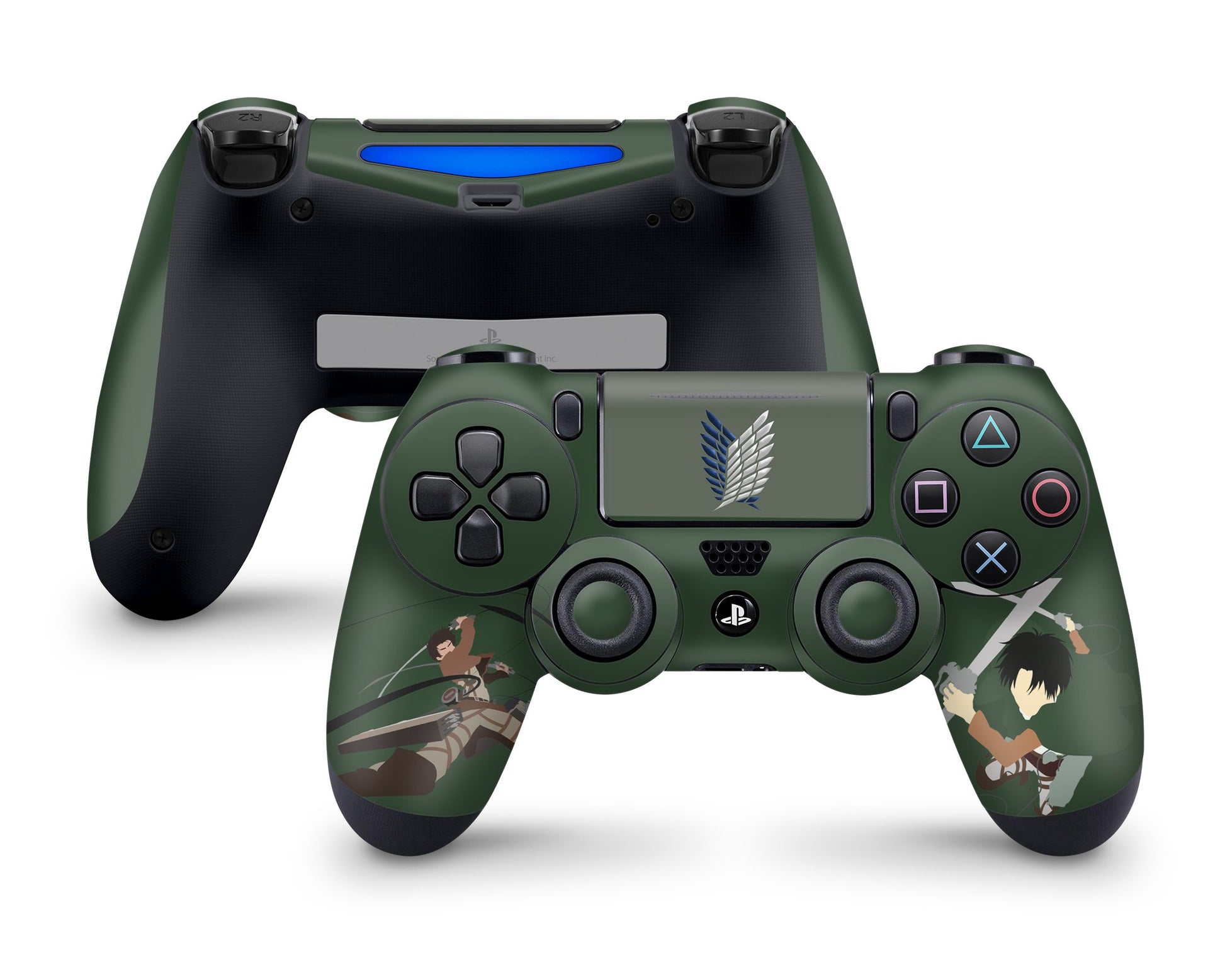 PlayStation PS4 Attack on Titan Survey Corps PS4 Skins - Anime Attack on Titan Skin