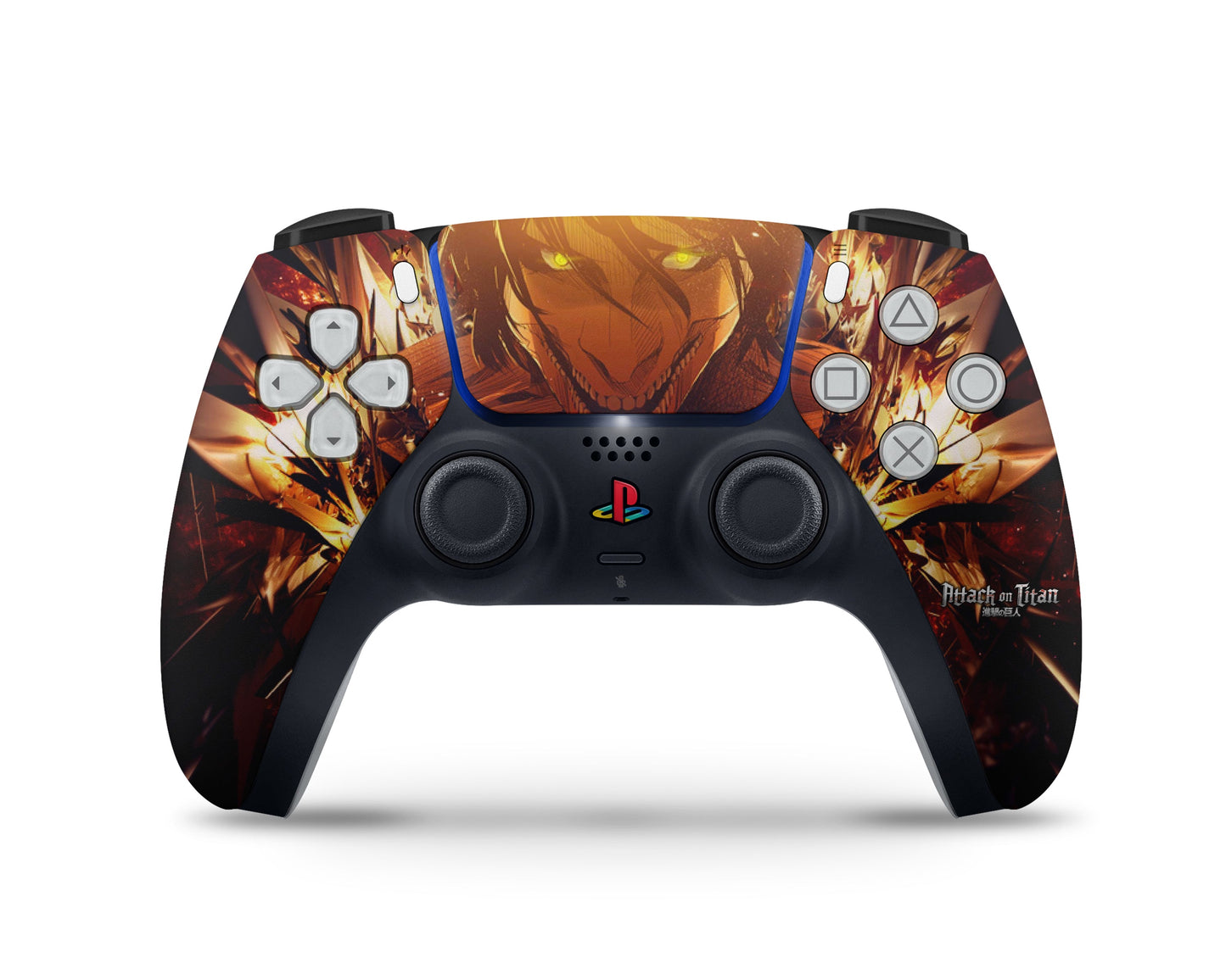 Anime Town Creations PS5 Slim Attack On Titan Eren Yeager PS5 Slim Skins - Anime Attack on Titan PS5 Slim Skin