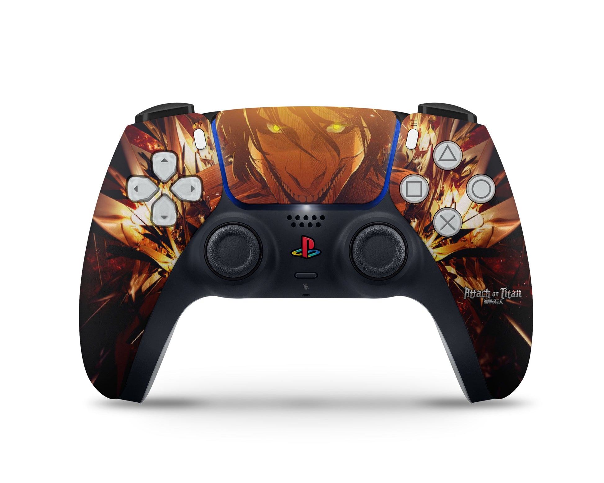 Anime Town Creations PS5 Slim Attack On Titan Eren Yeager PS5 Slim Skins - Anime Attack on Titan PS5 Slim Skin