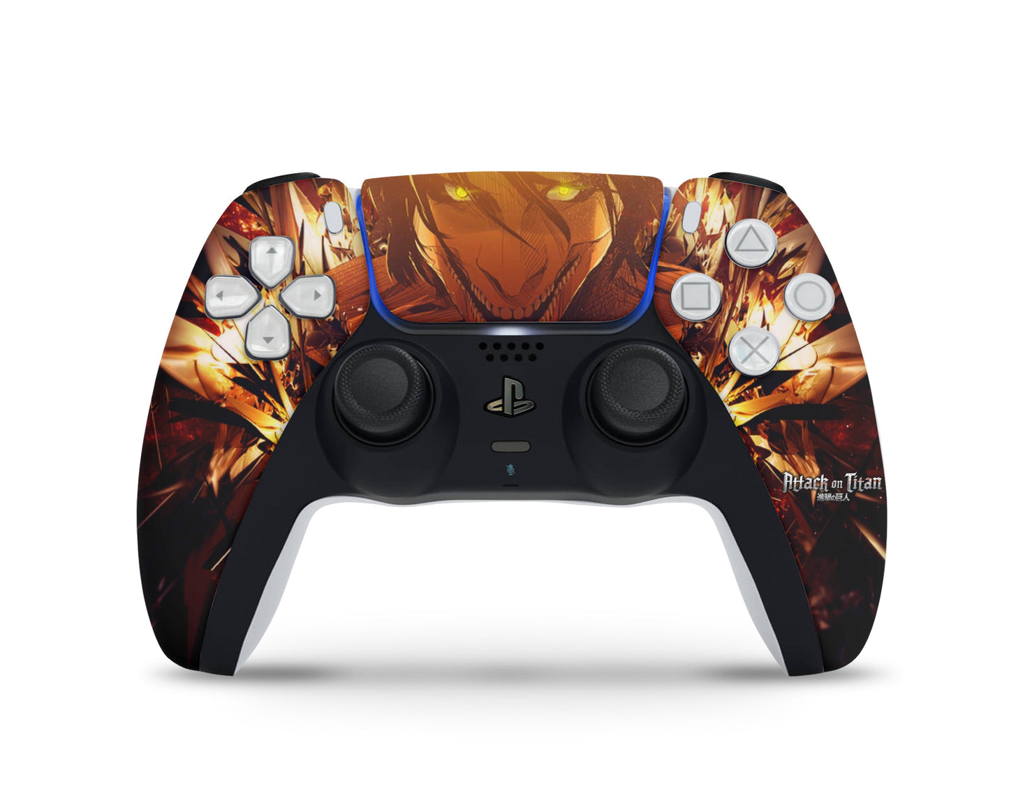 PlayStation PS5 Attack On Titan Eren Yeager PS5 Skins - Anime Attack on Titan Skin