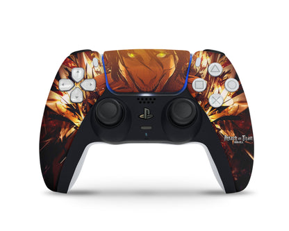 PlayStation PS5 Attack On Titan Eren Yeager PS5 Skins - Anime Attack on Titan Skin