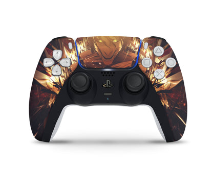 PlayStation PS5 Attack on Titan Eren Yeager Green PS5 Skins - Anime Attack on Titan Skin