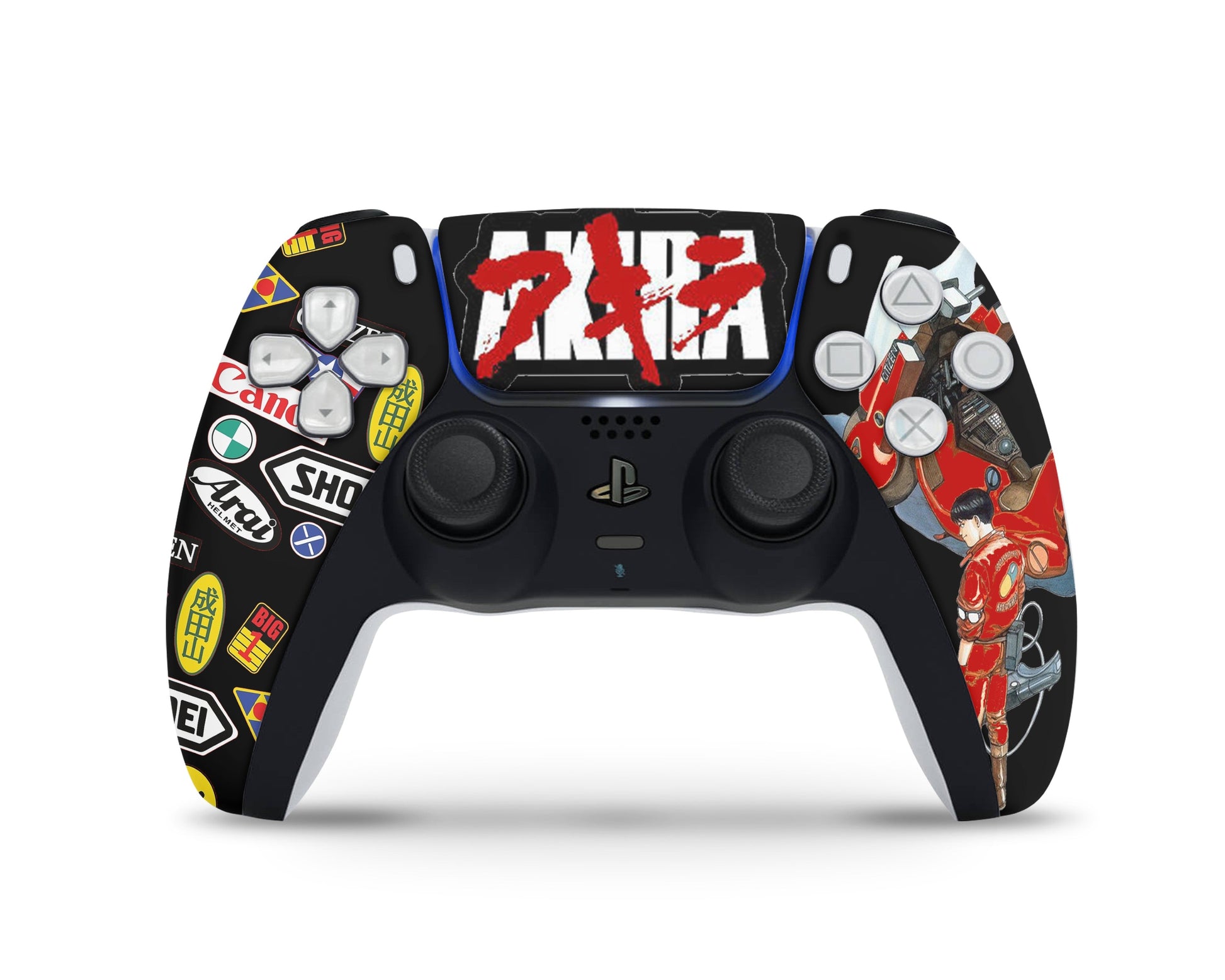 Anime Town Creations PS5 Akira Retro Synthwave Biker PS5 Skins - Anime Akira PS5 Skin