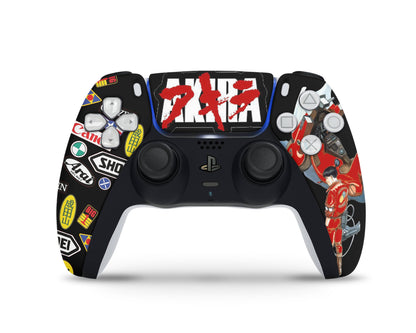 Anime Town Creations PS5 Akira Retro Synthwave Biker PS5 Skins - Anime Akira PS5 Skin