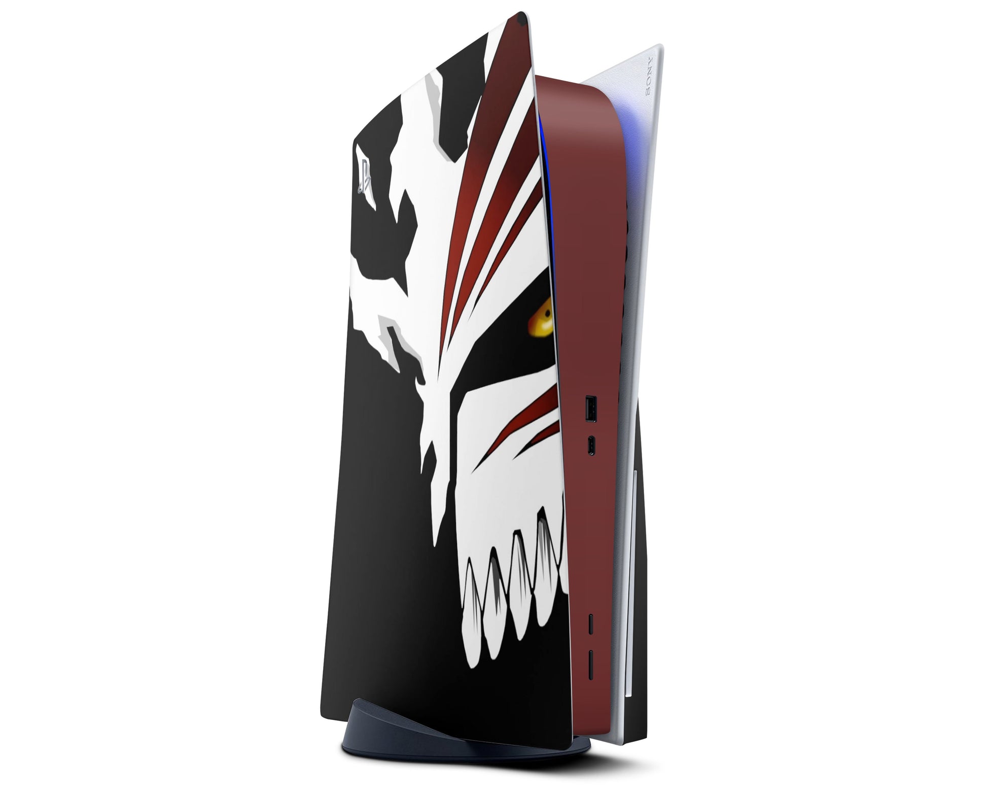 Anime Town Creations PS5 Bleach Hollow Mask PS5 Skins - Anime Bleach Skin