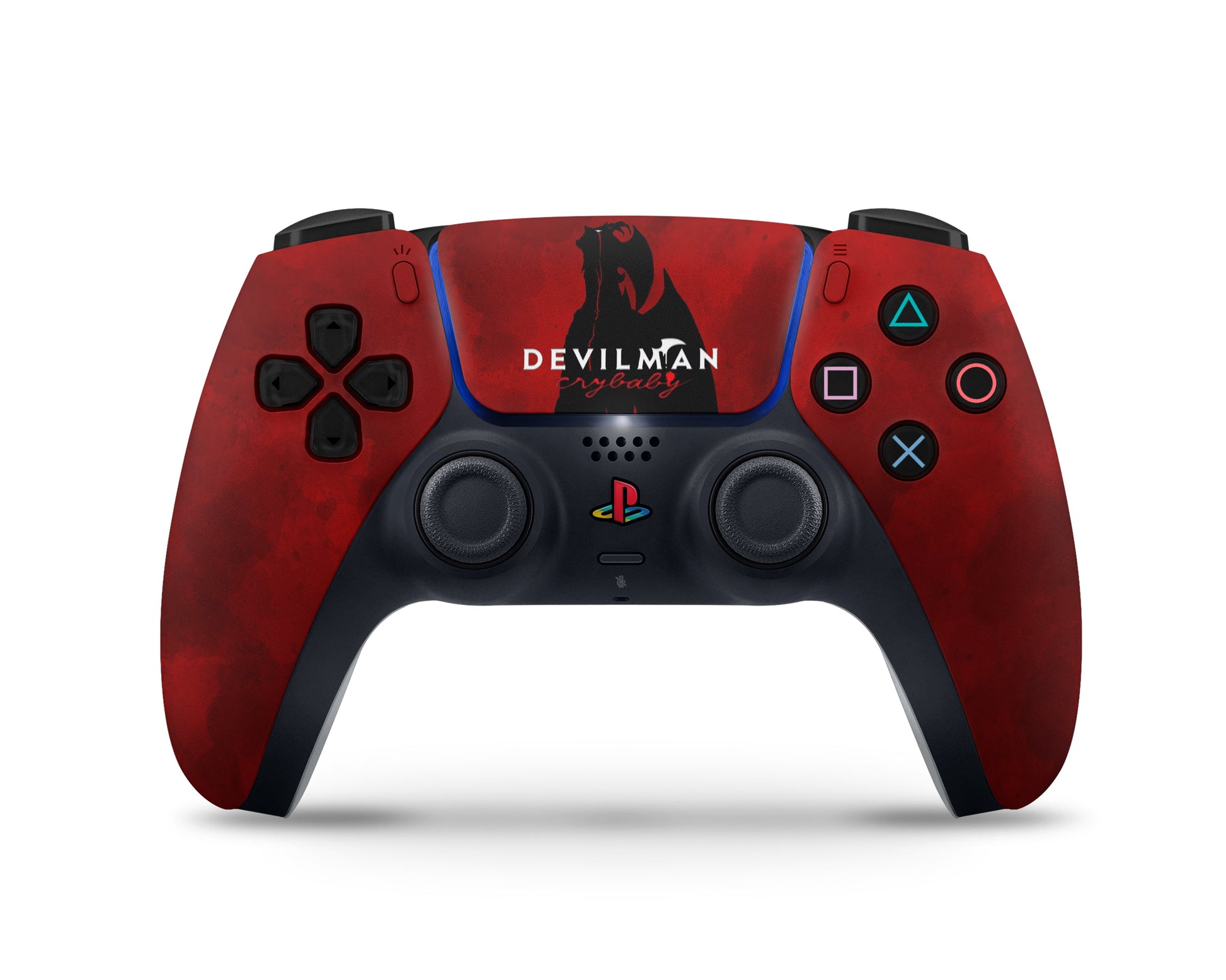 Anime Town Creations PS5 Slim Devilman Crybaby Red PS5 Slim Skins - Anime Devilman Crybaby PS5 Slim Skin