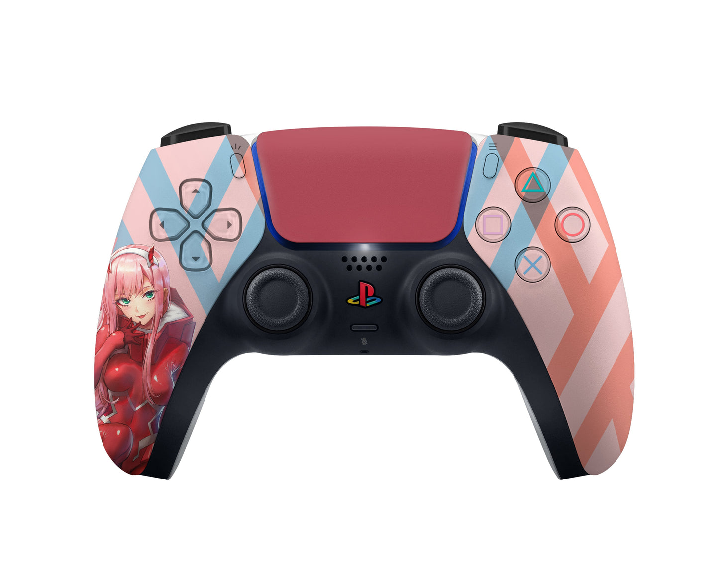 Anime Town Creations PS5 Zero Two Hot PS5 Skins - Anime Darling in the Franxx PS5 Skin