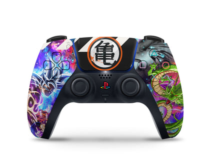 Anime Town Creations PS5 Dragon Ball Goku Ultra Instinct Aura PS5 Skins - Anime Dragon Ball PS5 Skin