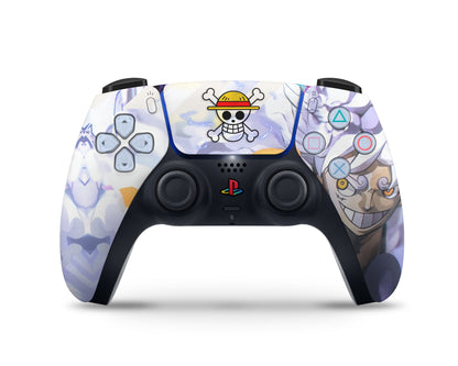 Anime Town Creations PS5 Slim One Piece Luffy Gear 5 Awakening PS5 Slim Skins - Anime One Piece PS5 Slim Skin
