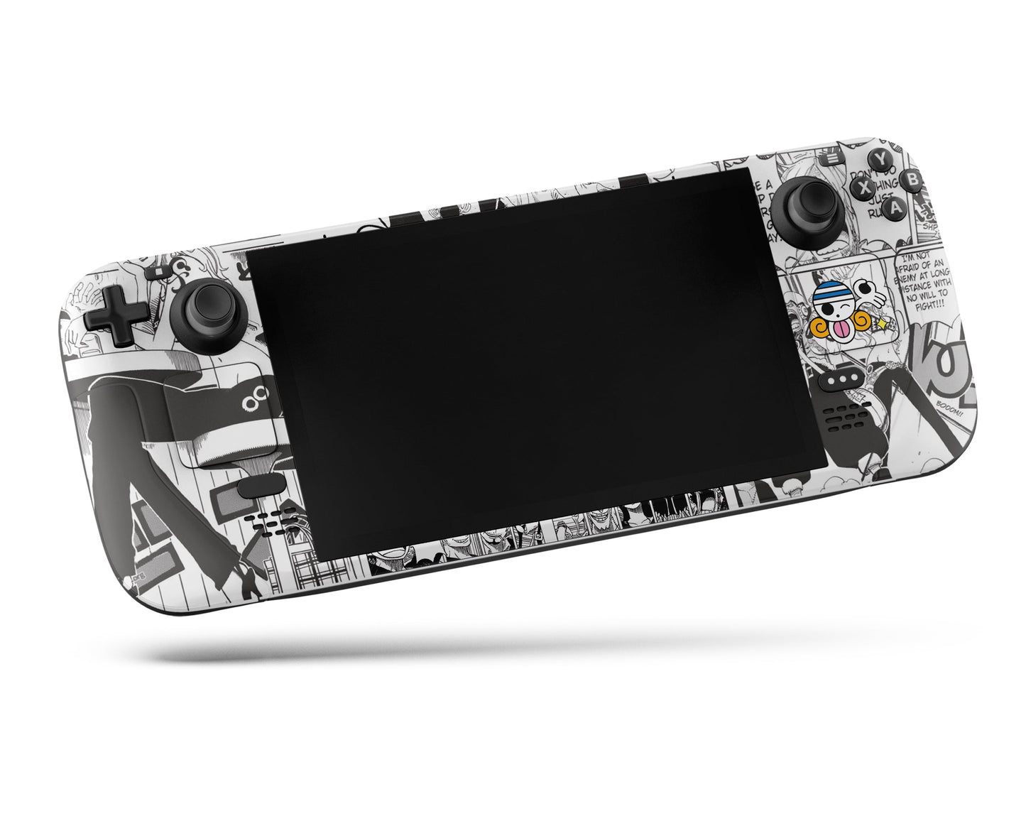 Anime Town Creations Steam Deck One Piece Nami Manga Vinyl +Tempered Glass Skins - Anime One Piece Steam Deck Skin
