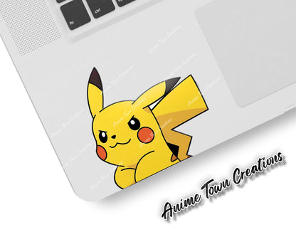 Anime Town Creations Sticker Pokemon Brave Pikachu Peeker 5" Accessories - Anime Pokemon Sticker