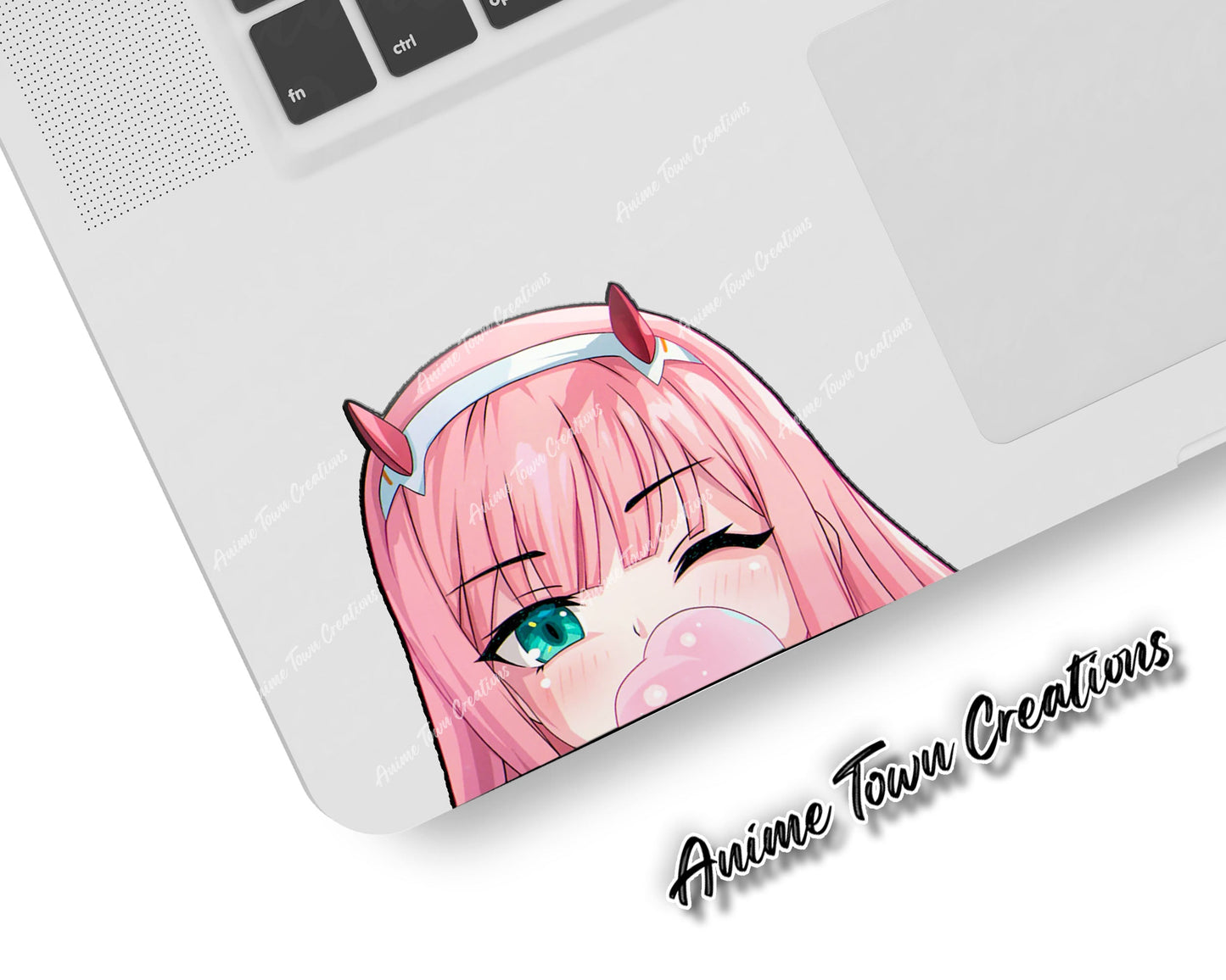 Anime Town Creations Sticker Zero Two Bubble Gum 5" Accessories - Anime Zero Two Sticker